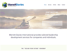 Tablet Screenshot of merrettdavies.com